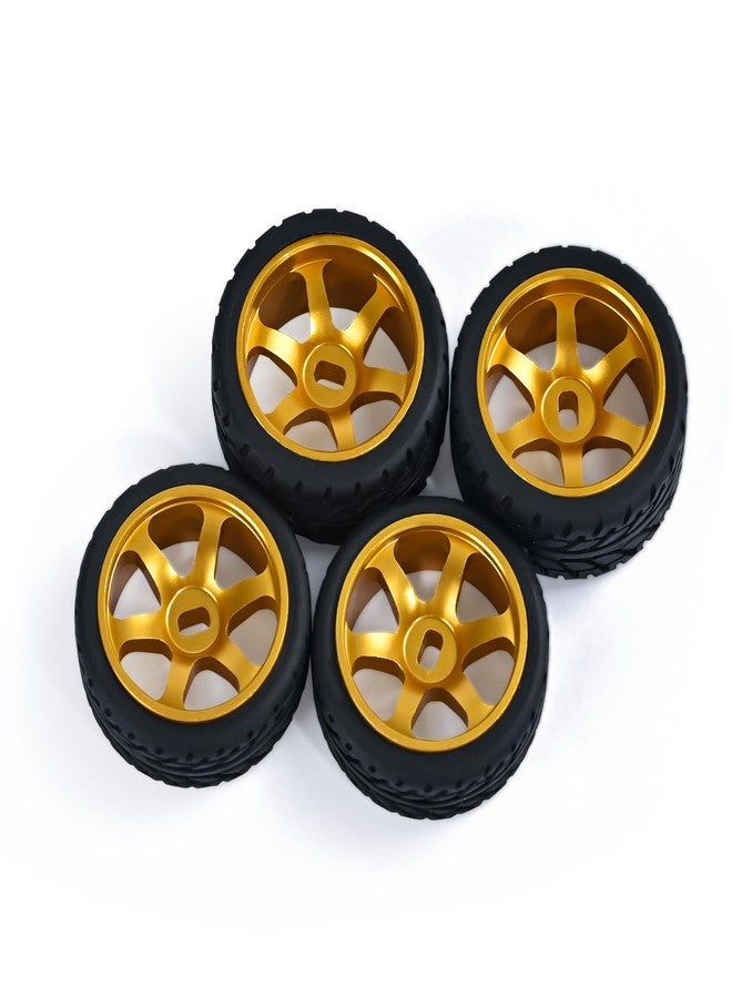 جنوط عجلات أبيندور بستة أضلاع وإطارات سرعة لسيارات التحكم عن بعد بمقياس 1/28، [2 ضيق + 2 عريض] 4 قطع من جنوط سبائك الألومنيوم مقاس 20 مم مع إطارات لسيارات Wltoys K969 K989 P929 AWD XRX AMZ WL DRZ GLA BZ - Image 3